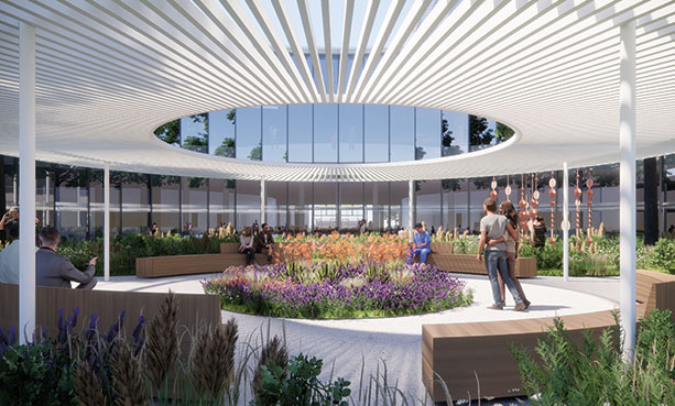 New Roper Hospital Healing Garden