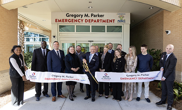 Parker Emergency Department ribbon cutting