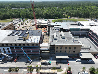 July 2024 aerial view from callen blvd thumbnail