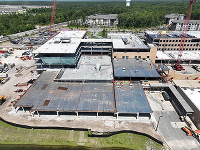 July 2024 aerial view pond second image thumbnail